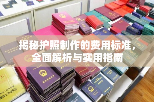 平顶山揭秘护照制作的费用标准，全面解析与实用指南